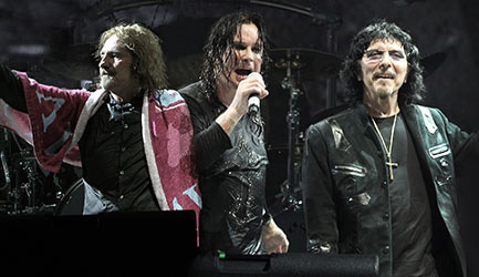 Tony Iommi, Ozzy Osbourne et Geezer Butler